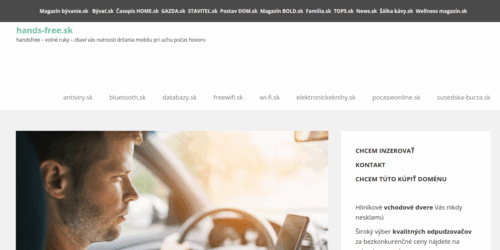 hands-free.sk
