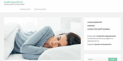 kvalitnepostele.sk