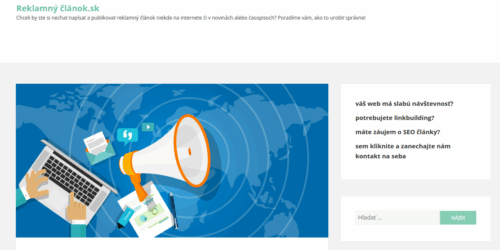 reklamnyclanok.sk